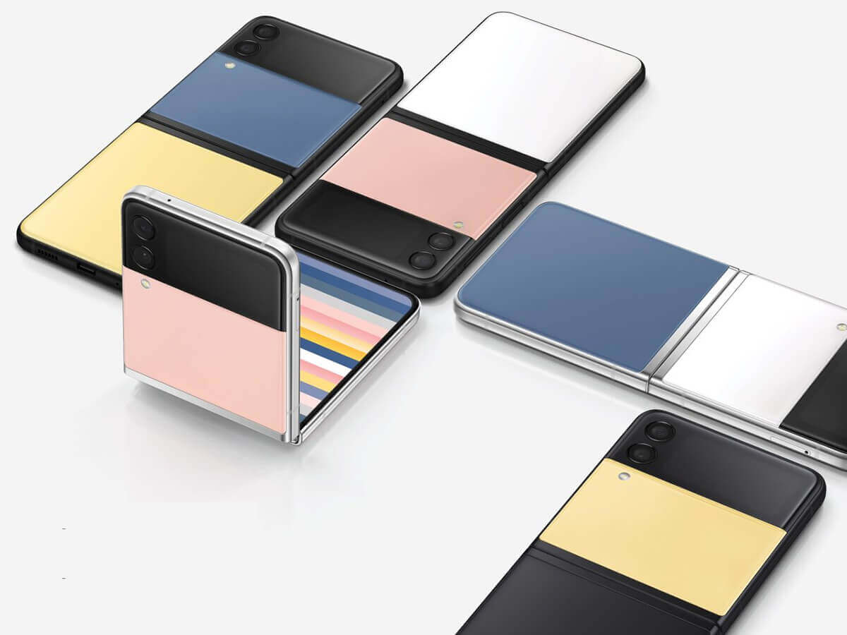 折りたたみというデザイン性が人気のGalaxy Z Flip3 5G