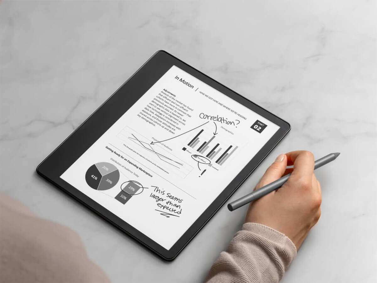 Kindle Scribeなら紙のノートの代わりに十分使える